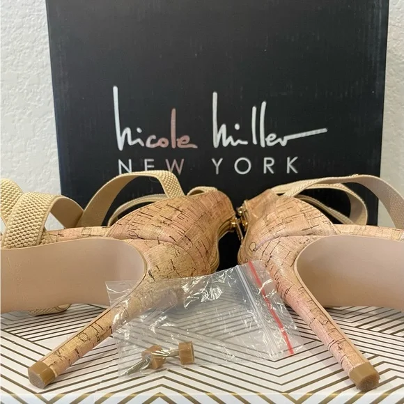 Nicole Miller Melie Strappy Heel size 8.5 - Picture 7 of 11